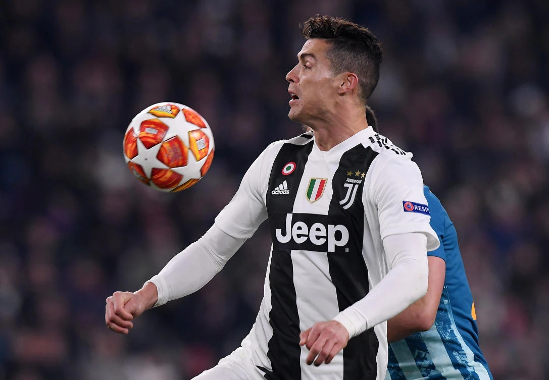 Soccer Football - Champions League - Round of 16 Second Leg - Juventus v Atletico Madrid - Allianz Stadium, Turin, Italy - March 12, 2019 Juventus' Cristiano Ronaldo in action REUTERS/Alberto Lingria