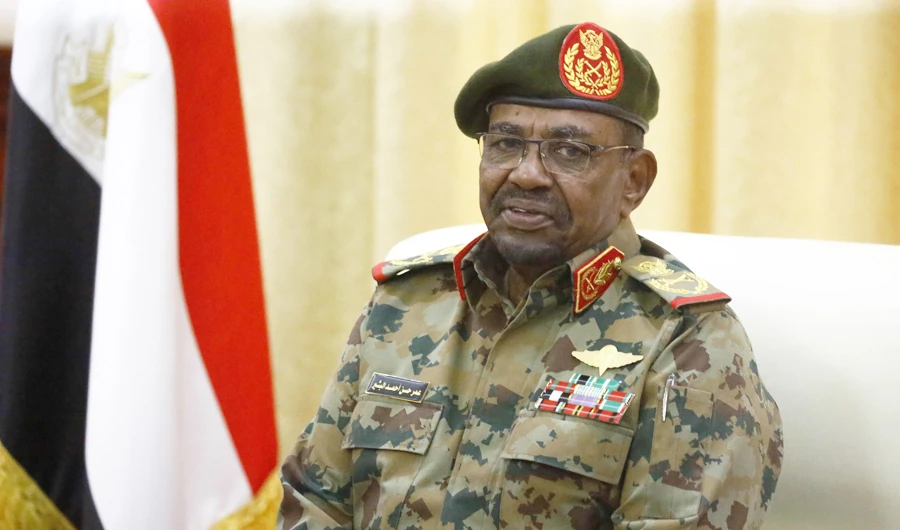 Al-Bashir hands powers as head of the Sudan’s ruling party to new deputy. (AFP)