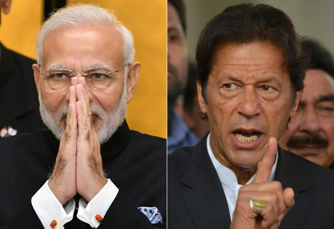 Some 400,000 people have signed petitions for Khan to get a Nobel prize, while Modi’s political stock has also risen ahead of looming elections. (File/AFP)