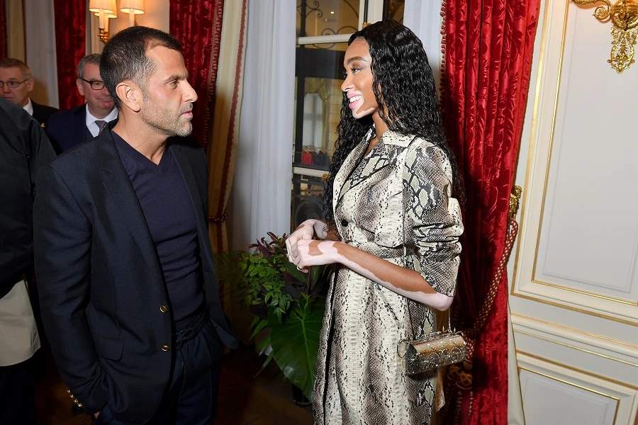 Camila Coelho, Winnie Harlow flaunt Egyptian arm candy in Paris