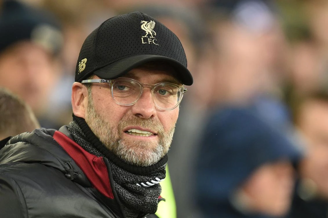 Klopp is keeping calm ahead of the title run-in. (AFP)
