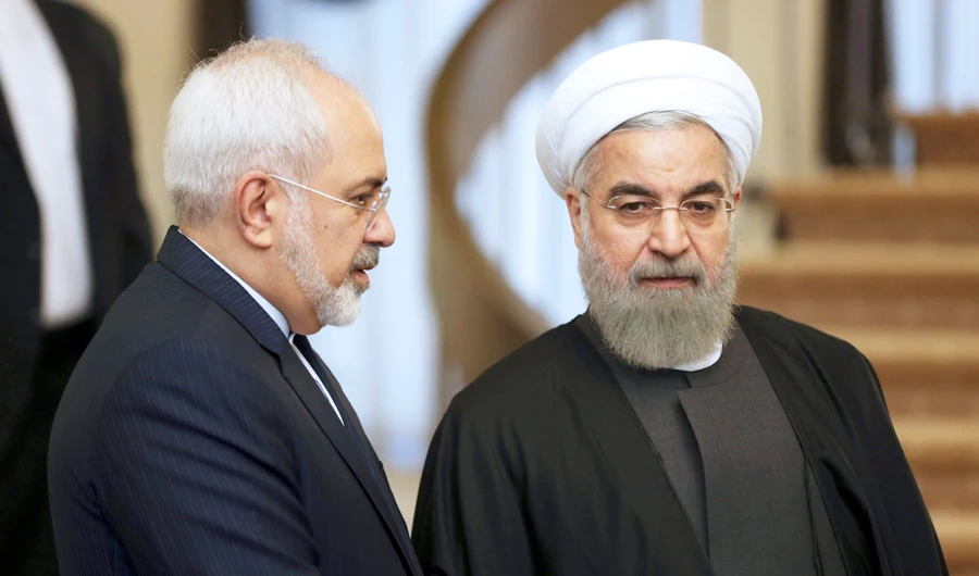 Kayhan has consistently been opposed to the policy of detente with Western powers pursued by moderate Iranian President Hassan Rouhani and his Foreign Minister Mohammad Javad Zarif. (AP)
