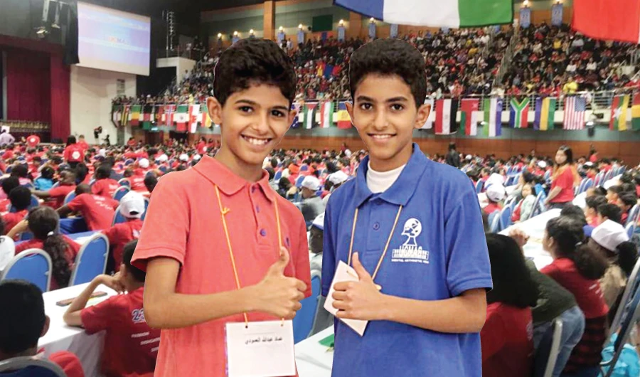 Twins Emad, left, and Muath Al-Amoudi. (Supplied/Photo)