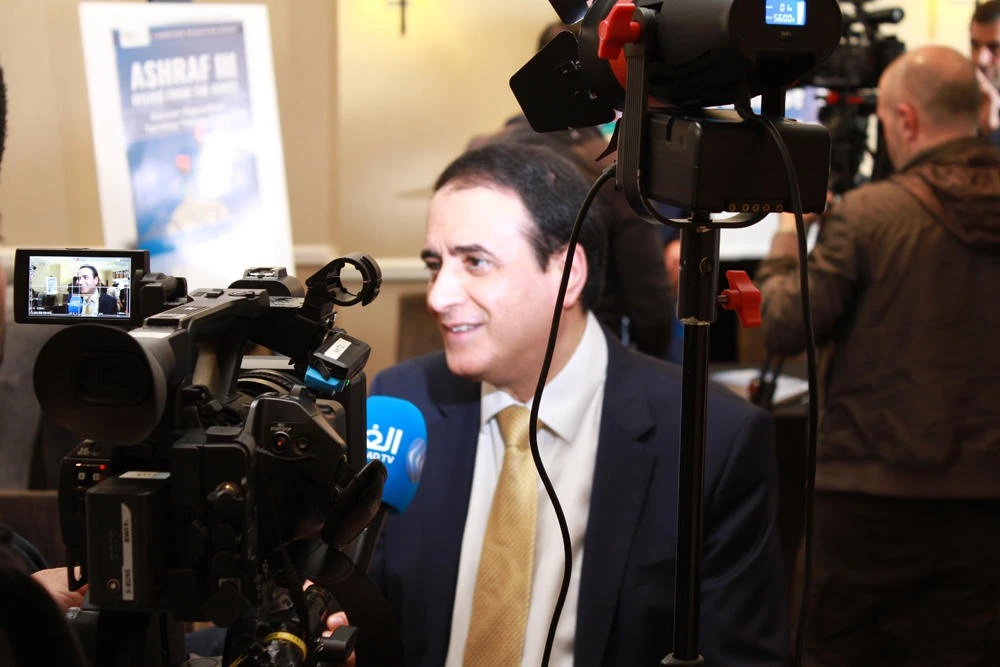 Hossein Abedini of the National Council of Resistance of Iran said high-ranking Iranian officials had ‘been involved in terrorist plots against the resistance movement.’ (NCRI)