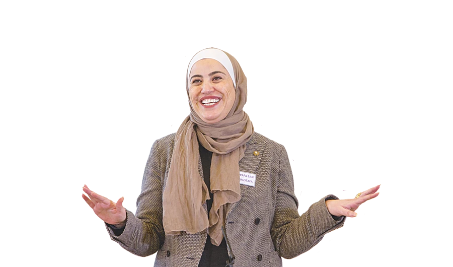 Lawmaker Wafa Bani Mustafa delivers a first for Jordanian women