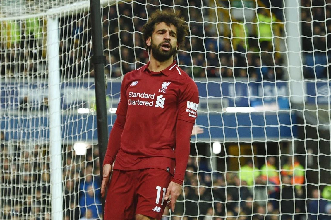 Jurgen Klopp insisted Liverpool are in the Premier League title race thanks to the 'unbelievable record' of Mohamed Salah. (AFP)