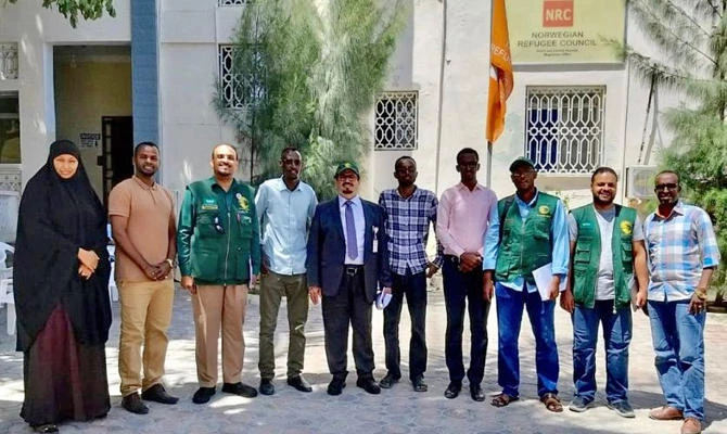 KSRelief inspects projects in Somalia