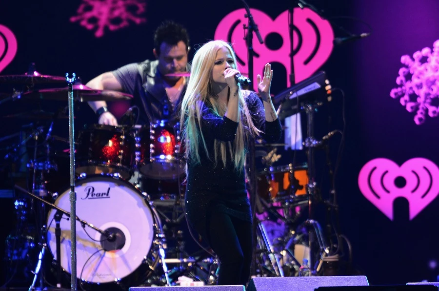 Canadian crooner Avril Lavigne will perform at the Zayed Sports City Stadium on March 14. (File photo: AFP)