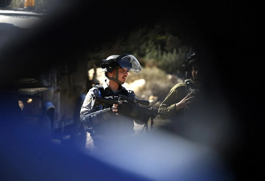 Police had received information regarding a “suspicious car” and set up a checkpoint in the Jordan Valley. (File/AFP)
