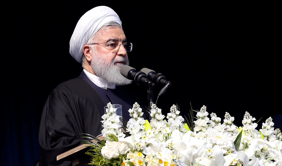 Iran's President Hassan Rouhani. (AP)