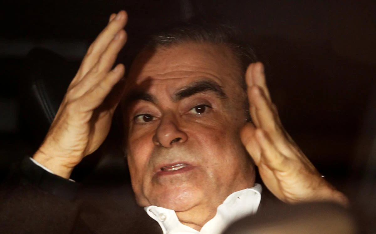 Former Nissan Motor chairman Carlos Ghosn was released on a $9 million bail from Tokyo Detention House on March 6, 2019. (Reuters)