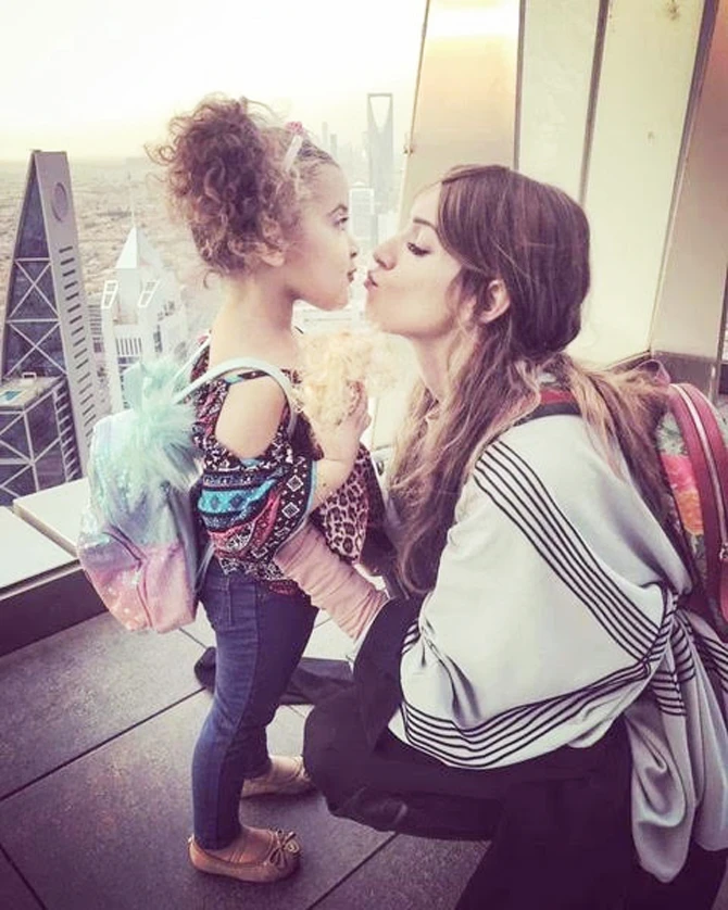 Bethany Vierra with her daughter. (Supplied photo)