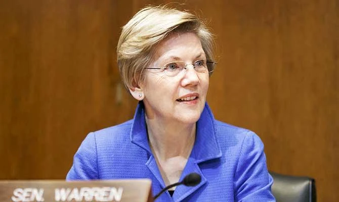 Facebook pulls but then restores Warren ads aimed at Big Tech