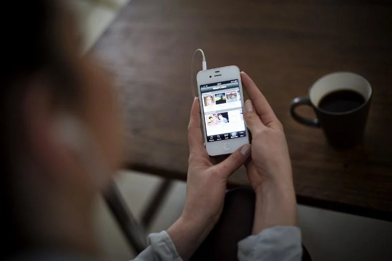 Spotify said that Apple’s control of its App store deprived consumers of choice and rival providers of audio streaming services to the benefit of Apple Music. (AFP)
