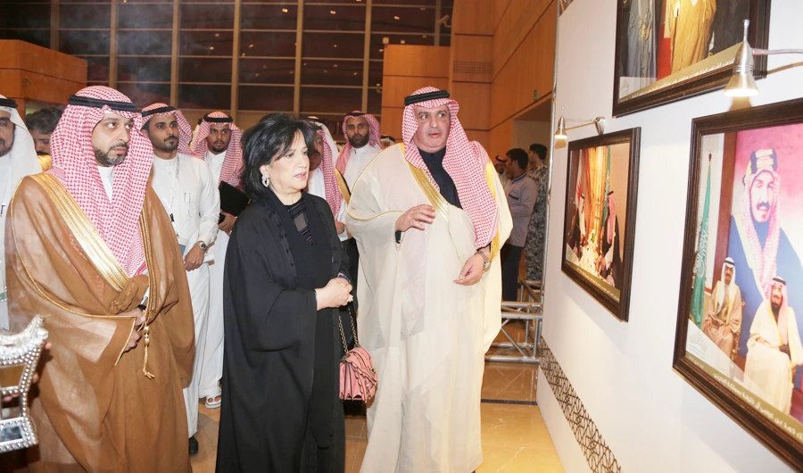 Riyadh International Book Fair opened at the Riyadh International Convention and Exhibition Center with Bahrain being welcomed as this year’s guest of honor. (AN photo/Iqbal Hossain)