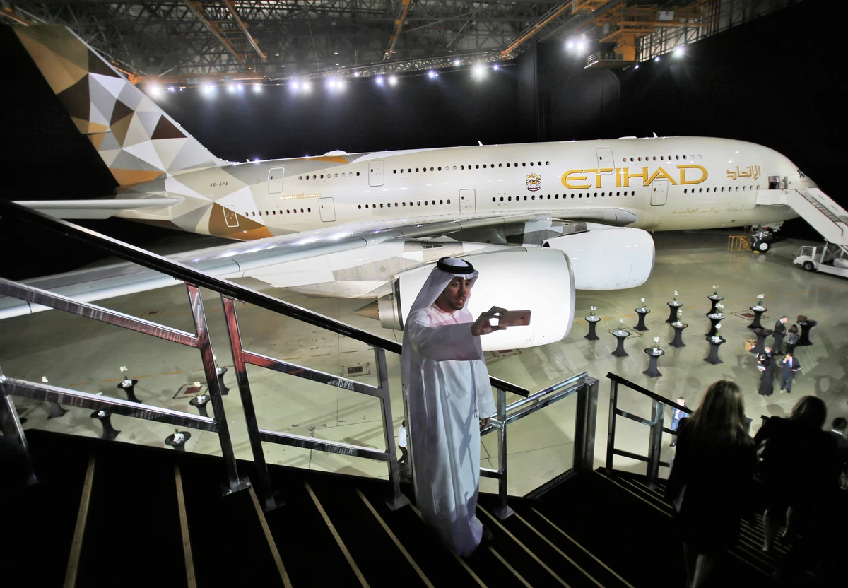 The government-owned Etihad Airways has lost $4.75 billion in the last three years. (AP)