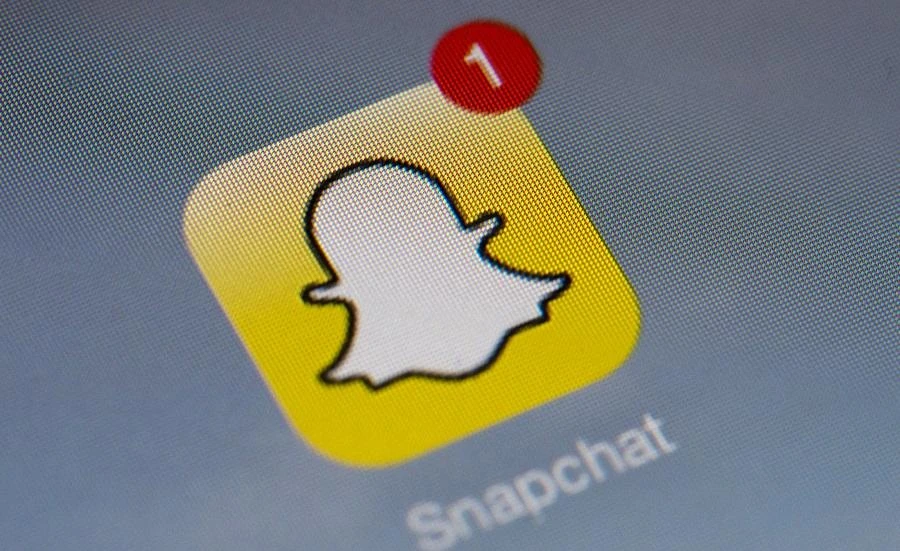 The games will specifically work in the Snapchat app. (File/AFP)