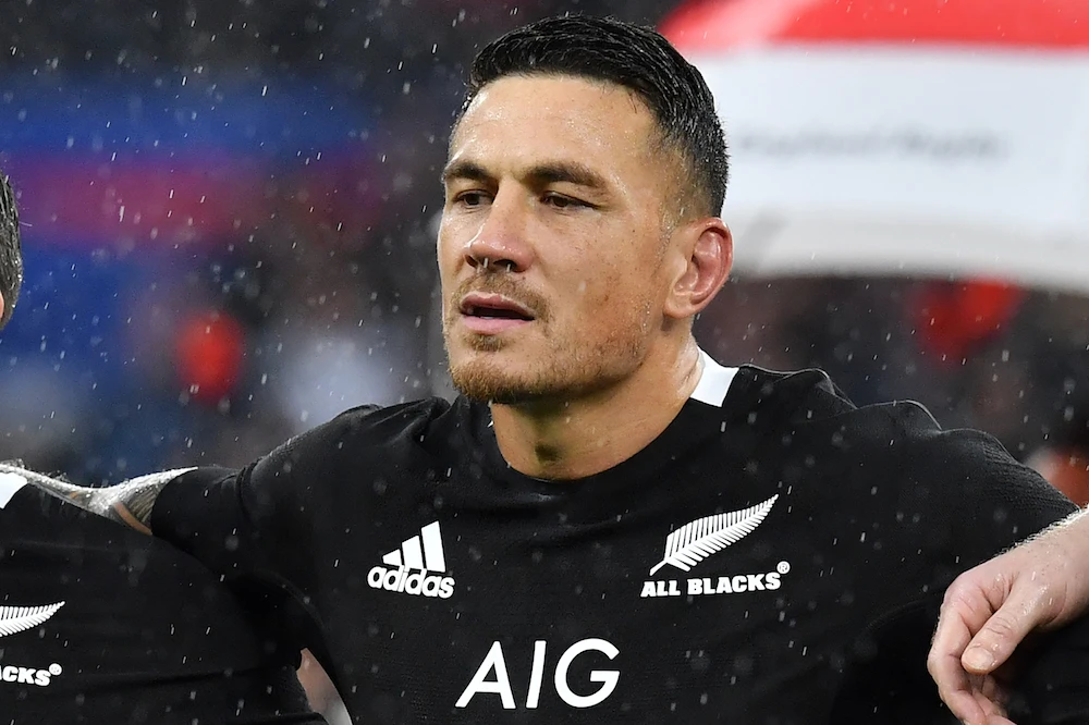Sonny Bill Williams was the first Muslim to represent the All Blacks. (AFP)