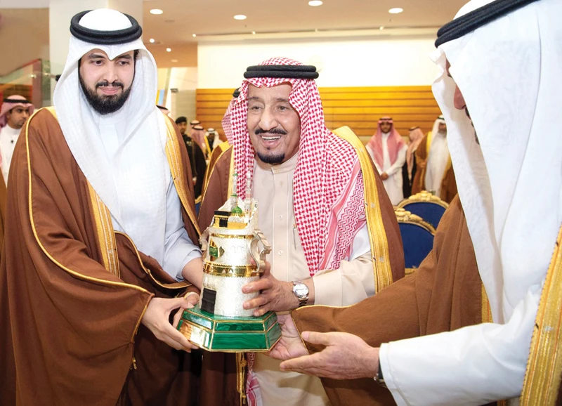 King Salman patronizes annual Grand Horse Race