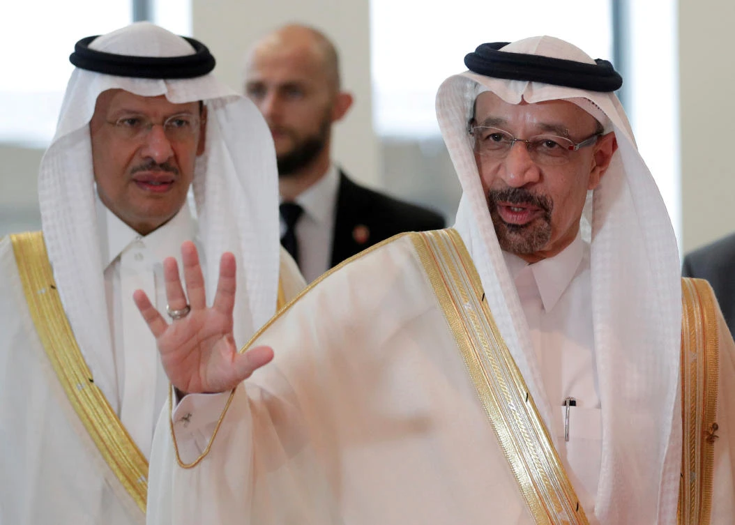 Saudi Arabia’s energy minister Khalid Al-Falih that April may be premature to make any production decision for the second half. (Reuters)