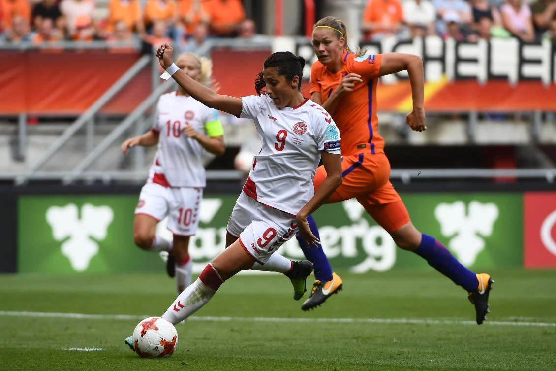 Nadim is a Denmark international and played in the European championships final in 2017. (AFP)
