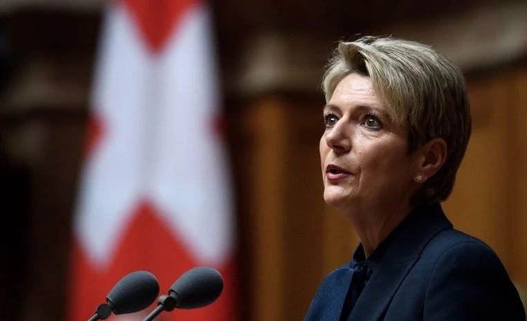 Justice Minister Karin Keller-Sutter told a debate in parliament that the government sympathized with proponents of the measure but its hands were tied. (File/AFP)