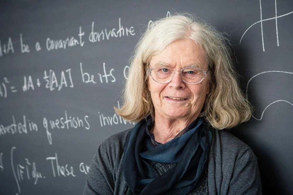 This handout photo taken on March 18, 2019 in Princeton, New Jersey and released on March 19, 2019 by The Norwegian Academy of Science and Letters / Institute for Advanced Study shows scientist Karen Uhlenbeck. (AFP)