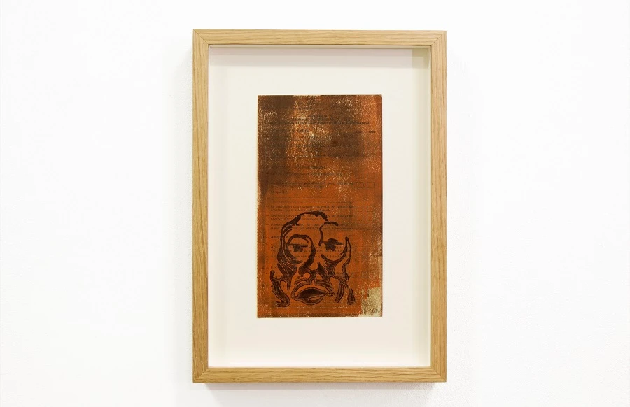 The gallery displays artwork of prominent African artists. (Tafeta Gallery)