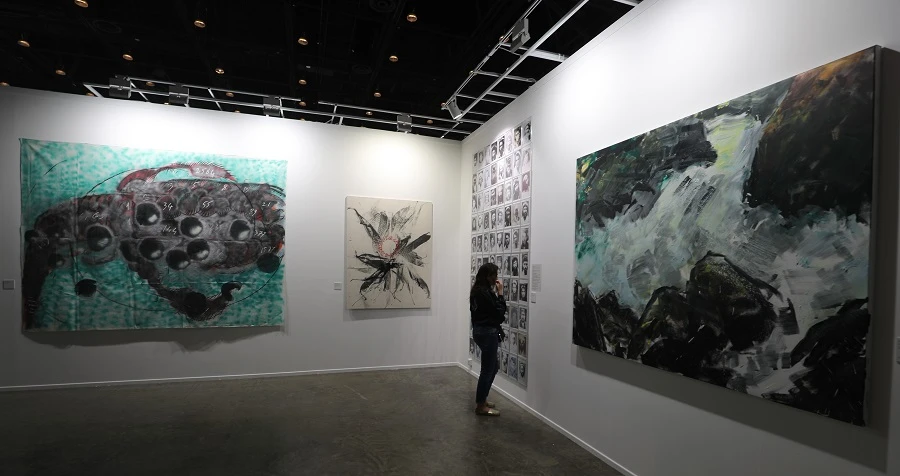 Art Dubai takes place on March 19 to 23. (AFP)