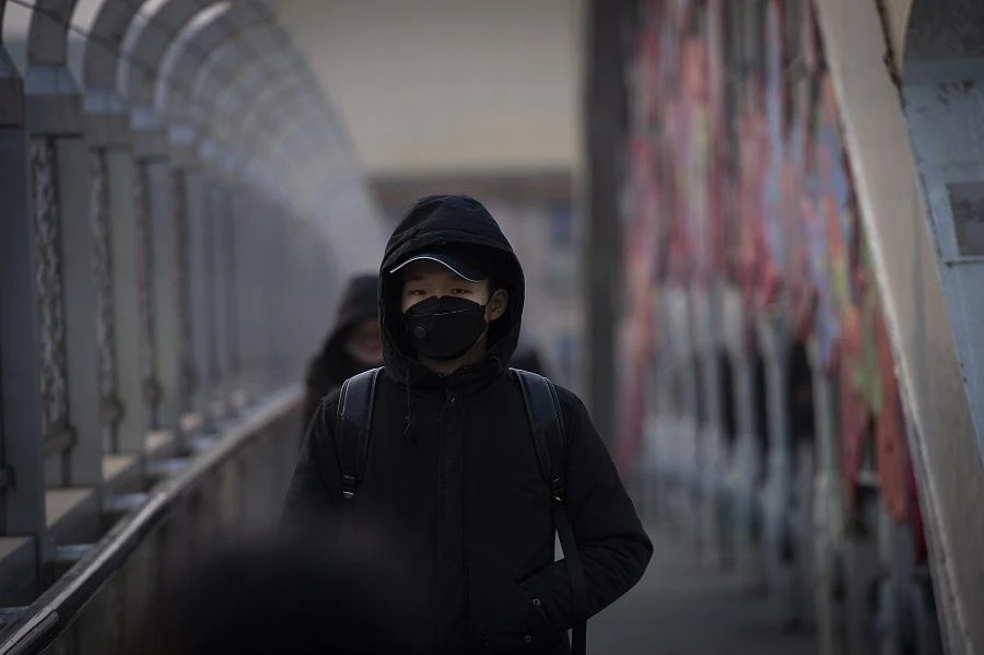 The government has previously blamed unfavorable weather conditions for the poor air quality over the period. (File/AFP)
