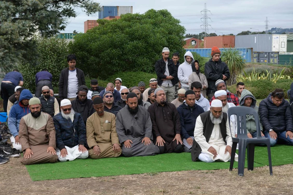 ‘Don’t cry’: Celebration trumps pain at funeral for New Zealand terror attack victim