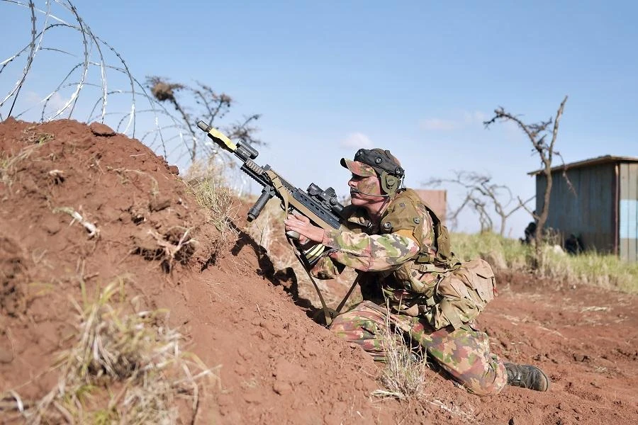The Resolute Support Mission consists of 17,000 troops, about half of them from the US. (File/AFP)