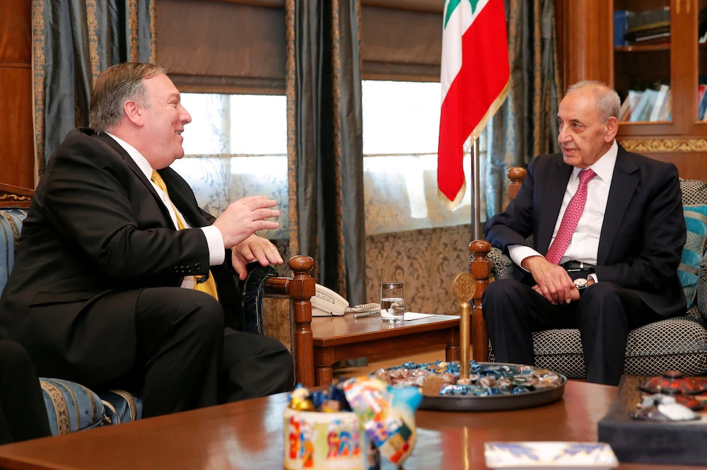 Pompeo warns of Hezbollah's 'destabilizing activities' during Lebanon visit