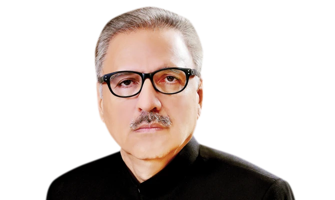 Dr. Arif Alvi, president of Pakistan