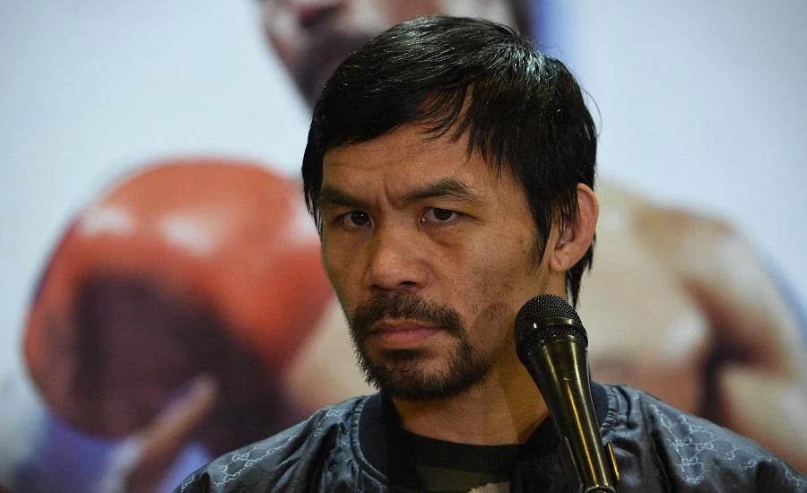 Philippine boxing legend Manny Pacquiao has 2.51 million followers on Twitter and 11.76 million on Facebook. (File/AFP)