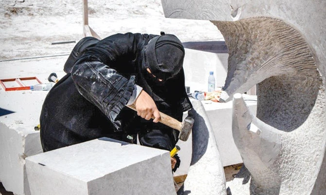 Tuwaiq Sculpture Symposium ends in Riyadh