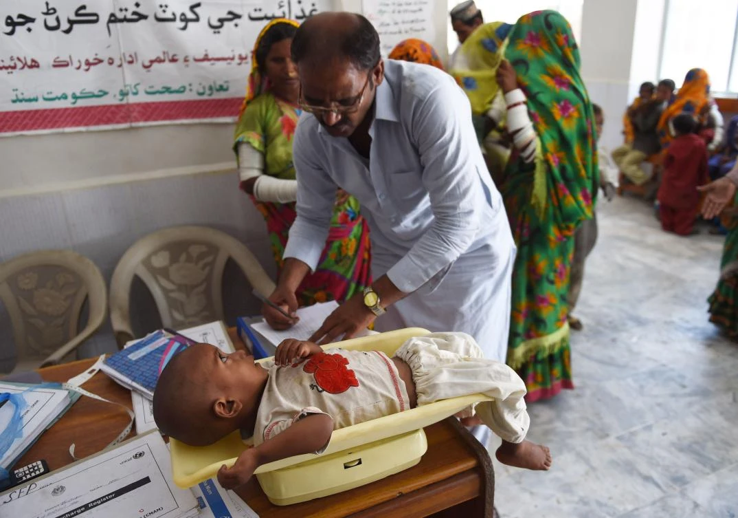 Many mothers are told to feed their newborns tea, herbs, which can stunt growth. (AFP)