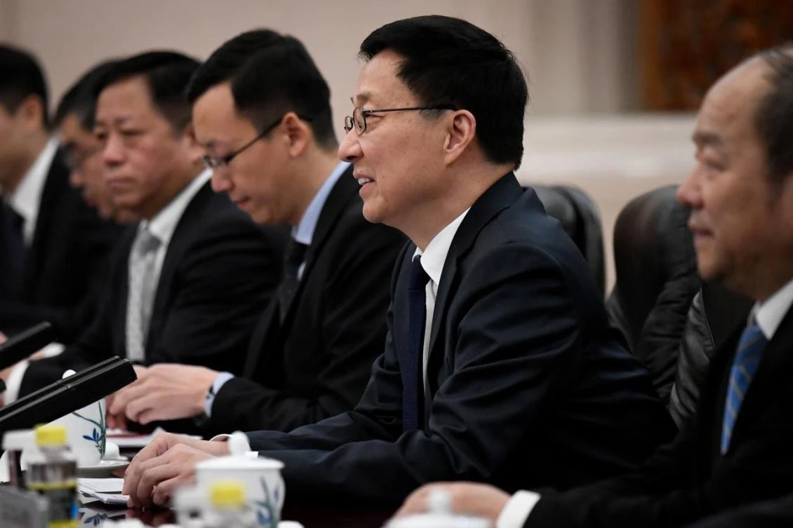Vice Premier Han Zheng reiterated that China will further deepen market-oriented reforms and open up its economy. (Reuters)