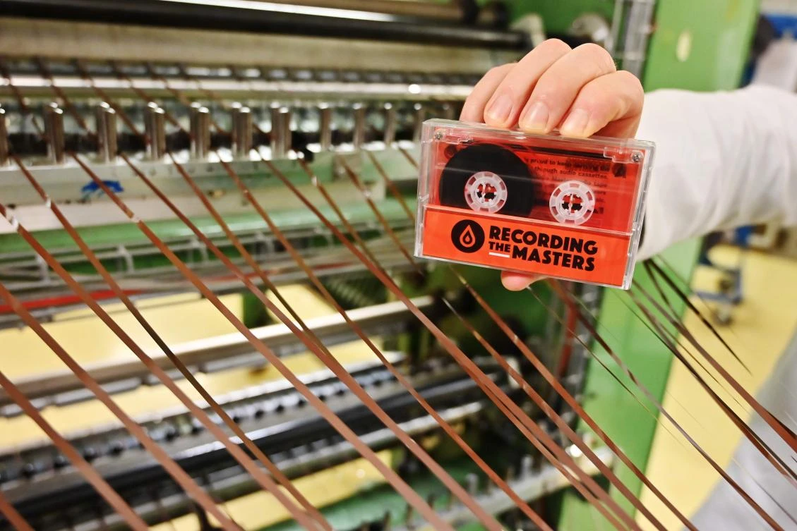 The humble cassette is joining vinyl as a darling of audiophiles who miss side A and side B. (AFP)