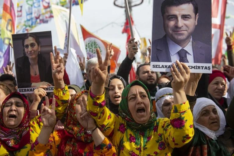 People's Democratic Party, or HDP, hopes to rally more votes for the secular opposition party in Turkey. (AFP/File)