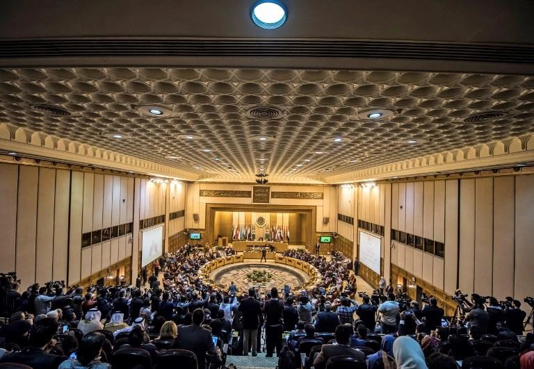 Arab League Foreign Ministers meet in the Egyptian capital Cairo. (File/AFP)