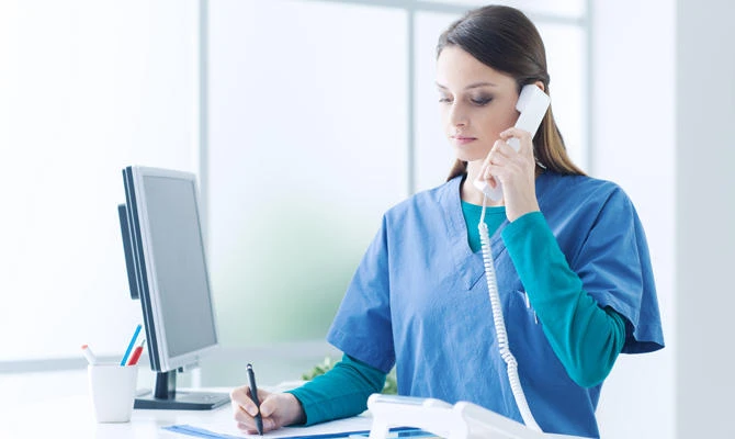 The service center aims to provide medical services through its toll-free number. (Shutterstock)