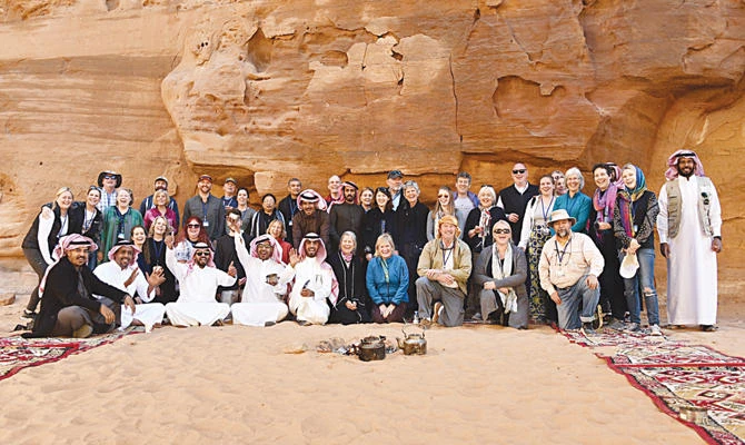 The reunion’s organizing committee lined up a program of more than 100 trips, events and activities which included visits to Al-Ula, Madain Saleh, Jeddah, Riyadh, Abha, Asir, Al-Ahsa and Shaybah. (Photo/Supplied)