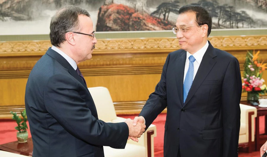 Aramco CEO attends China development event