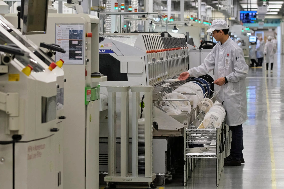 Growth in China’s manufacturing output slumped to a 17-year low in January-February, in a reflection of the deepening strains across the economy. (Reuters)