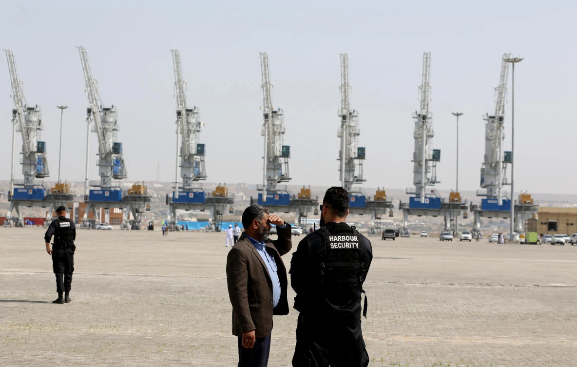 With the web of US sanctions tightening, Iran faces a host of challenges as it looks to an isolated port in the country’s far southeast to maintain the flow of goods. (AFP)
