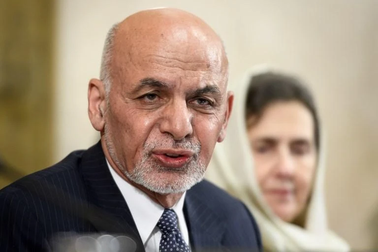 US officials said they believe President Ashraf Ghani, above, might try to undermine the negotiations. (AFP/File)