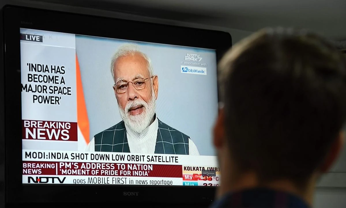 India's Prime Minister Narendra Modi made the announcement on TV. (AFP)