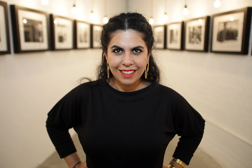 Manal Al-Dowayan is one of Saudi Arabia’s most thought-provoking artists. (Alex McGuire)