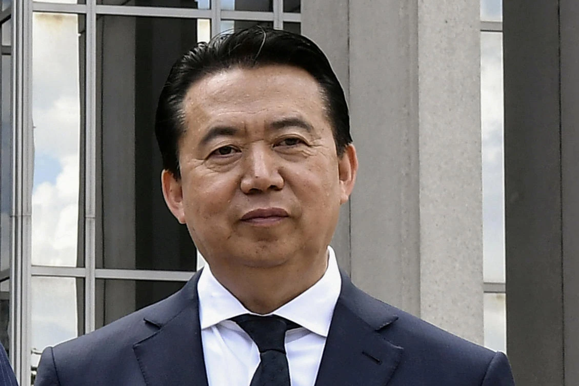 Former Interpol president Meng Hongwei was accused of taking bribes. (File/Reuters)